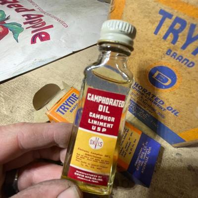 One Nearly Full Case of TRYME Camphor Oil (Eleven Bottles)