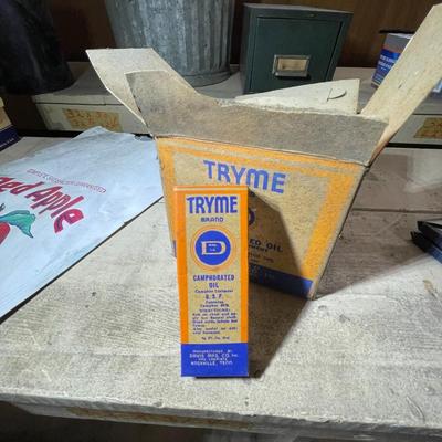 One Nearly Full Case of TRYME Camphor Oil (Eleven Bottles)