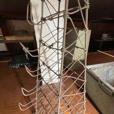 Pair of Vintage Countertop Can Display Racks