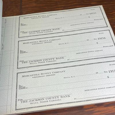Lot of Vintage Sylva Supply Co Ephemera