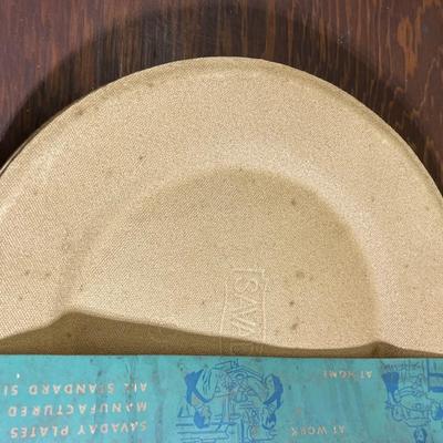 Vintage Ice Tray and Paper Plates