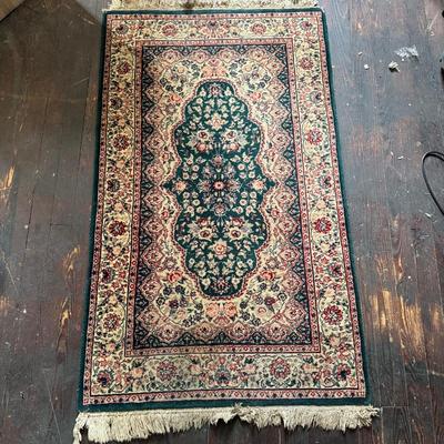 U1501 Vintage Oriental Hand Knotted Wool Rug 5â€™1â€ x 3â€™1â€