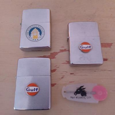 4 pc Zippo lot