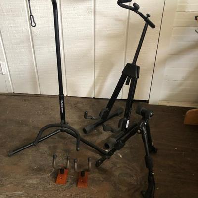 U5002 Guitar Stand Lot On Stage Fret Rest