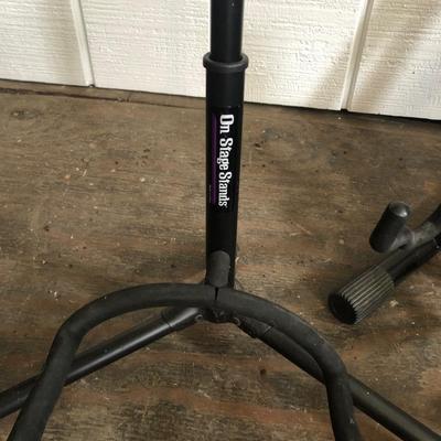 U5002 Guitar Stand Lot On Stage Fret Rest