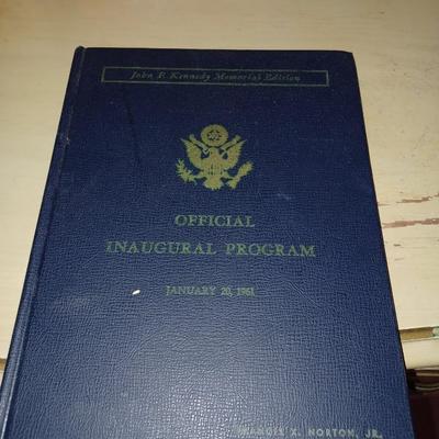 Inaugural Book JFK
