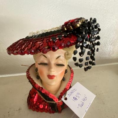 Farmhouse Mercantile Trio of Cameo Head Vases: Lot Ten