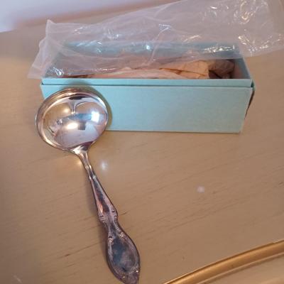 Sterling Spoons pair boxed