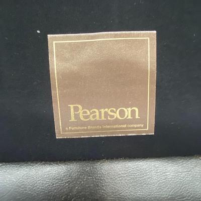 Pearson Black Leather Chair