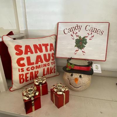 Farmhouse Mercantile Christmas Decor Lot One