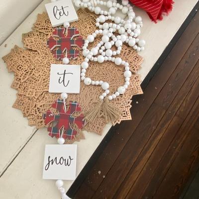 Farmhouse Mercantile Christmas Dining Room Christmas Decor Lot