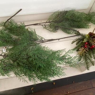 Farmhouse Mercantile Christmas Greenery Decor Lot