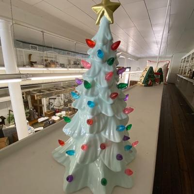 Ceramic Christmas Tree Lot One