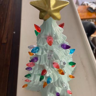 Ceramic Christmas Tree Lot Two