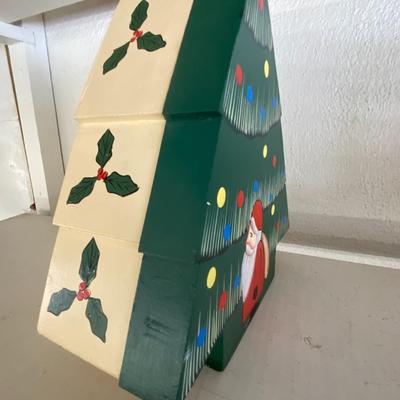 Farmhouse Mercantile Christmas Jar and Boxes Lot