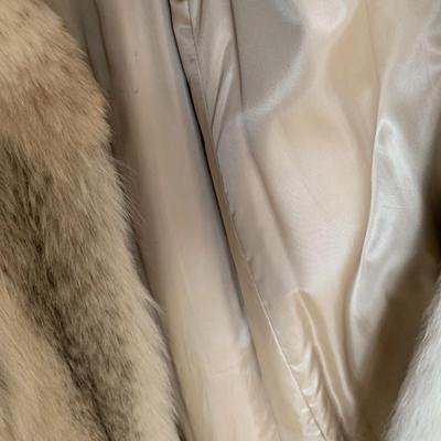 Mobster wife chic Full length fur coat