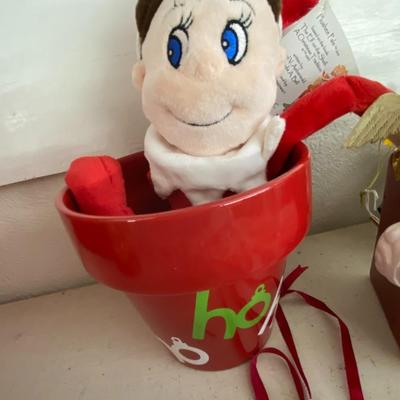 Farmhouse Mercantile Christmas Ornaments and Knickknack Lot