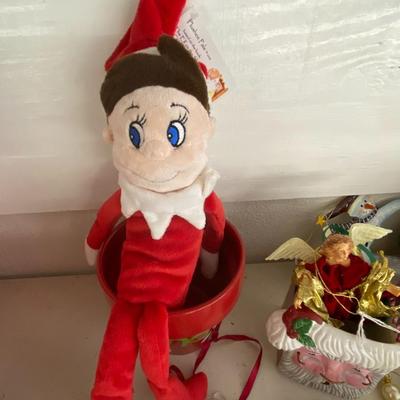 Farmhouse Mercantile Christmas Ornaments and Knickknack Lot