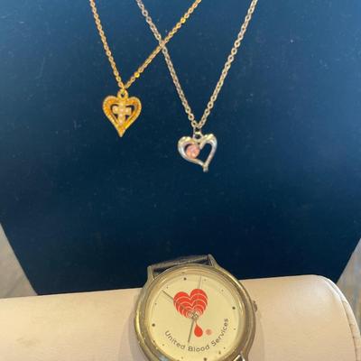 Heart themed jewelry