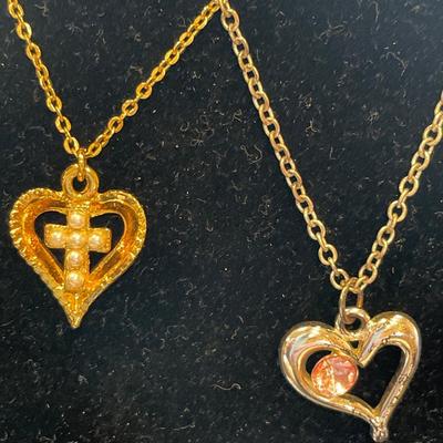 Heart themed jewelry