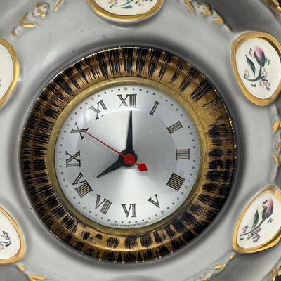 Vintage Oxford Spinning Company Sessions Porcelain Wall Clock