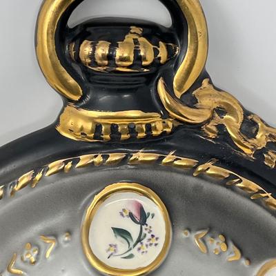 Vintage Oxford Spinning Company Sessions Porcelain Wall Clock