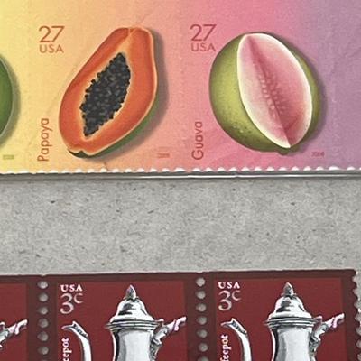 Non-postmarked USA Postage Stamps Variety