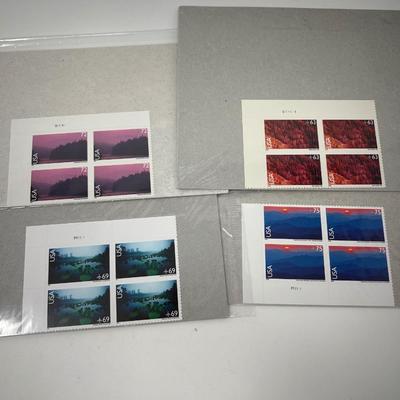 Non-postmarked USA Postage Stamps Variety