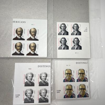 Non-postmarked USA Postage Stamps Variety