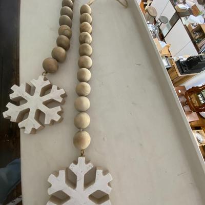 Farmhouse Mercantile Assorted Christmas Decor lot