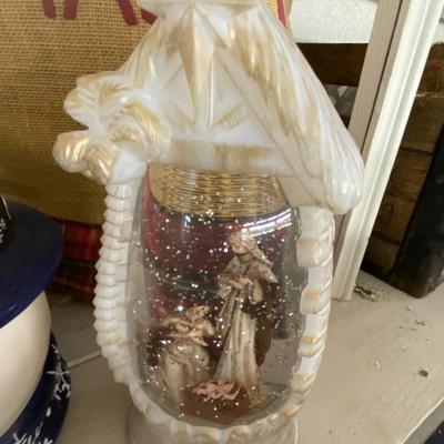 Farmhouse Mercantile Assorted Christmas Decor lot