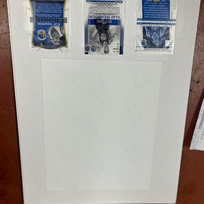 Klay Thompson Autographed Photo & cards - All seen