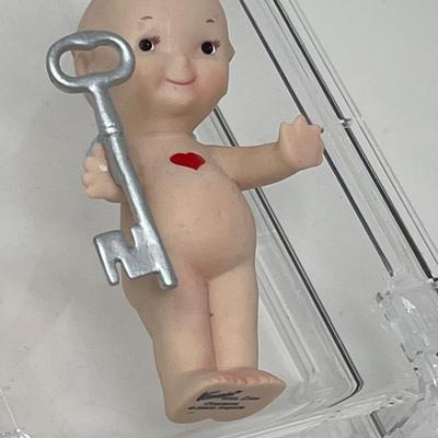 4â€ Kewpie Porcelain Figure by Charisma Jesco Imports -Signed