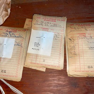 Sylva Supply Co Sales Slip Pack