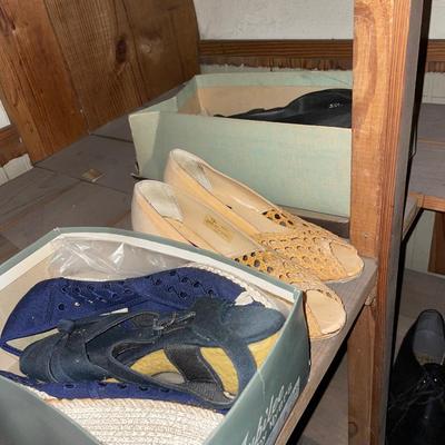Lot of Vintage Ladies Shoes Old Stock