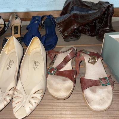 Lot of Vintage Ladies Shoes Old Stock