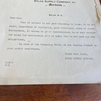 Depression Era Collection Notices Lot 1