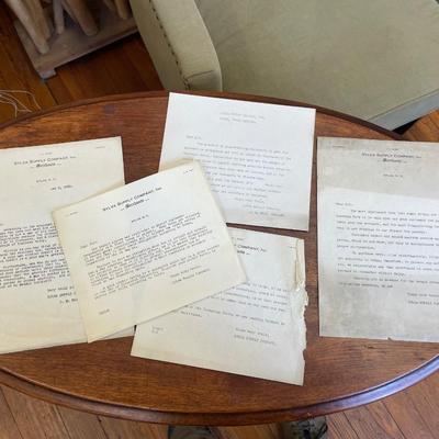 Depression Era Collection Notices Lot 1