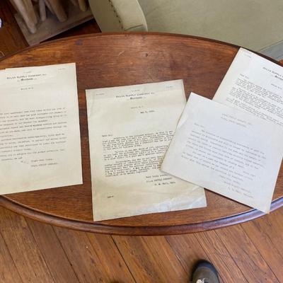 Depression Era Collection Notices Lot 2