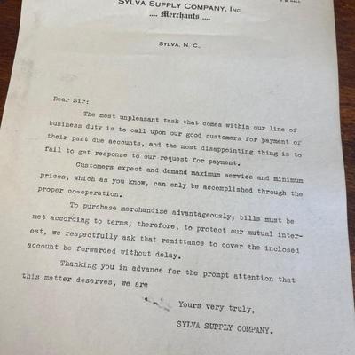 Depression Era Collection Notices Lot 2