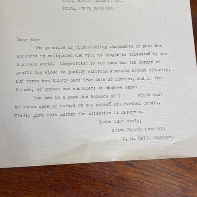 Depression Era Collection Notices Lot 3