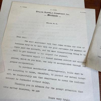 Depression Era Collection Notifies Lot 4