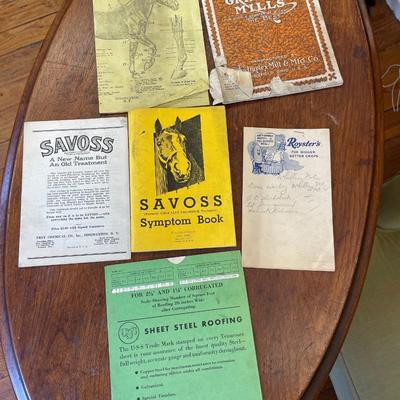 Vintage Horse Related Ephemera