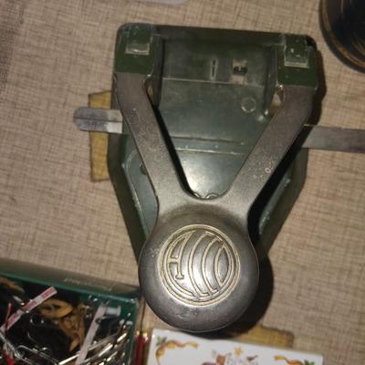 OFFICE SUPPLIES AND A POLAROID CAMERA