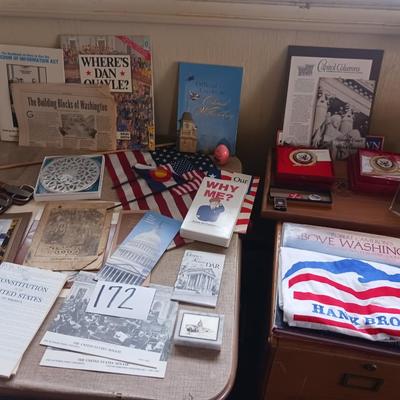 HUGE COLLECTION OF POLITICAL THINGS