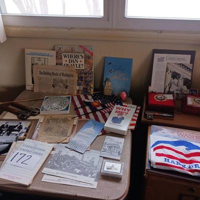 HUGE COLLECTION OF POLITICAL THINGS