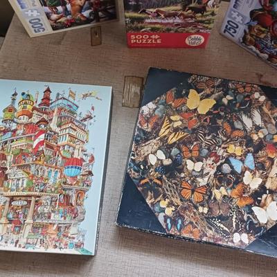 5 JIGSAW PUZZLES