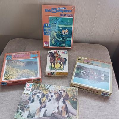 JIGSAW PUZZLES WITH 100 - 300 PIECES