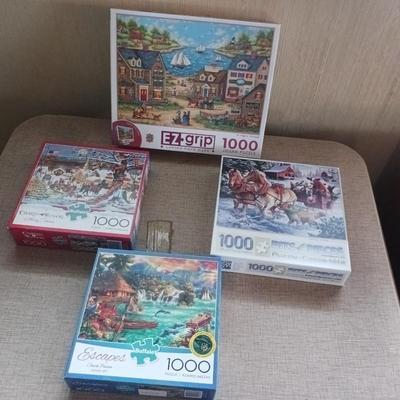 4 - 1000 PIECE JIGSAW PUZZLES