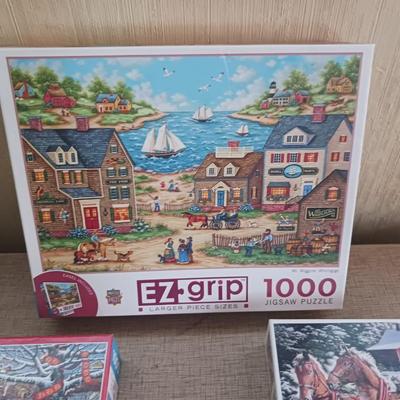 4 - 1000 PIECE JIGSAW PUZZLES